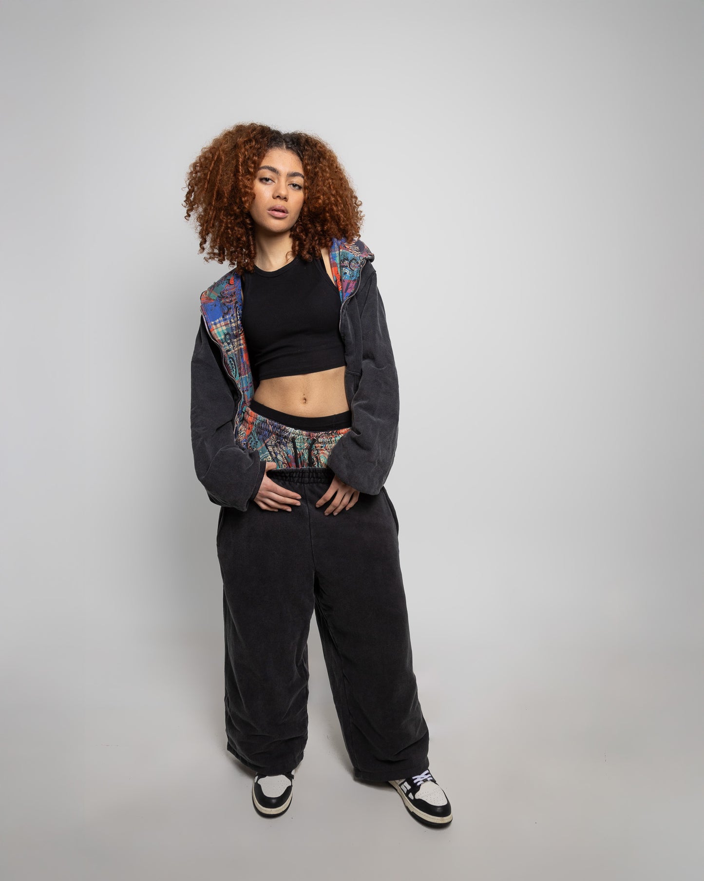 Unisex Reversible Baggy Sweatpants