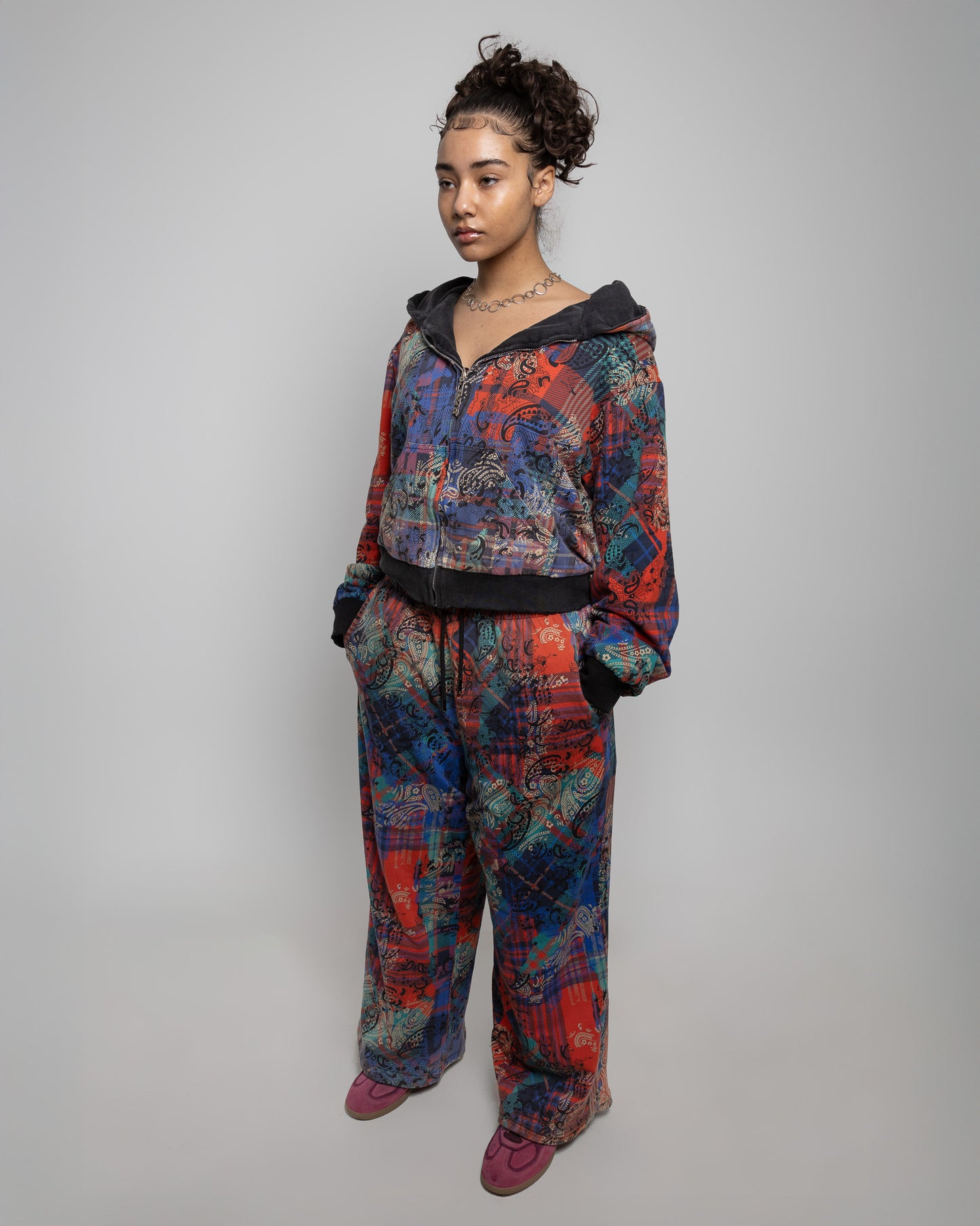 Unisex Reversible Baggy Sweatpants