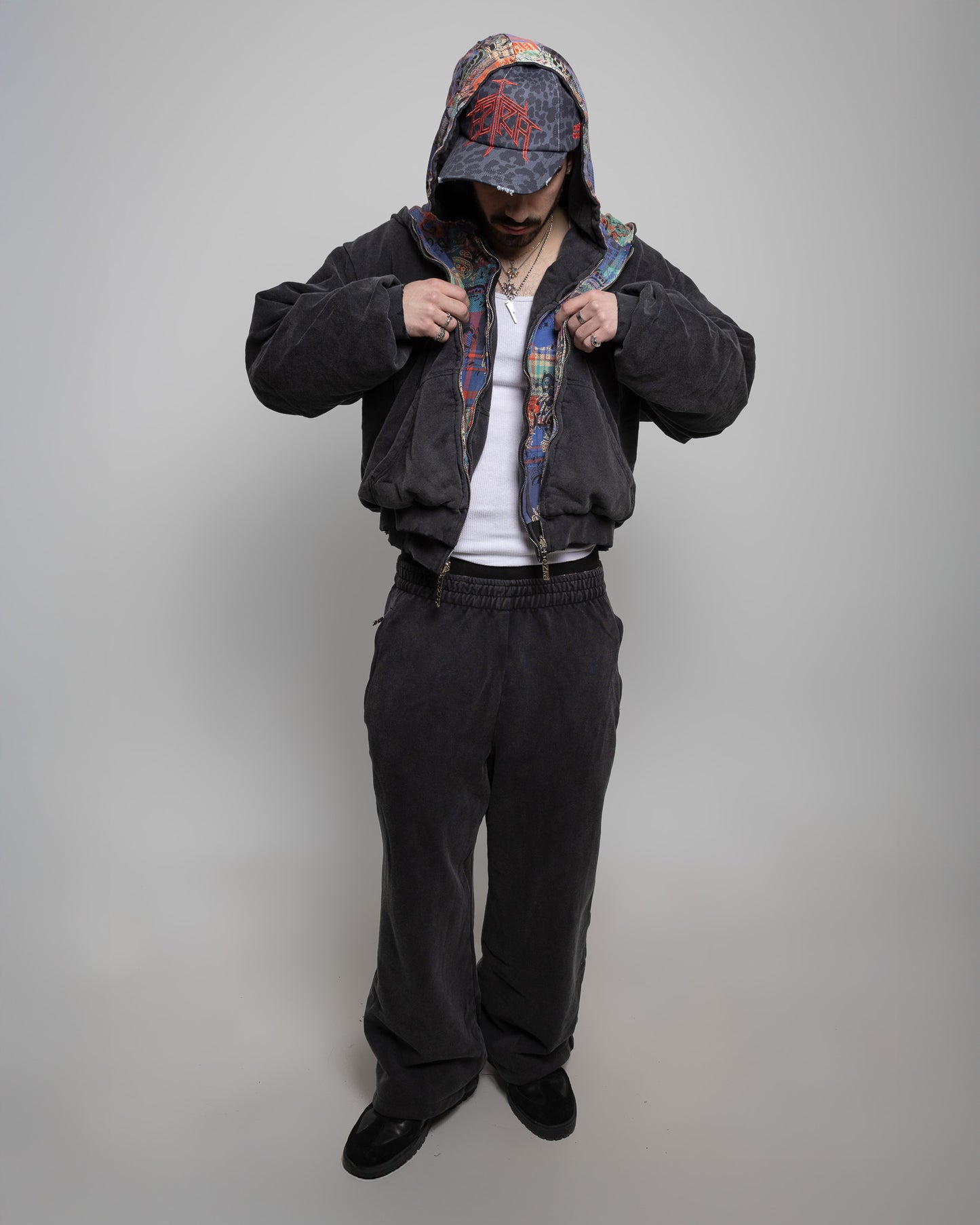 Unisex Reversible Baggy Sweatpants