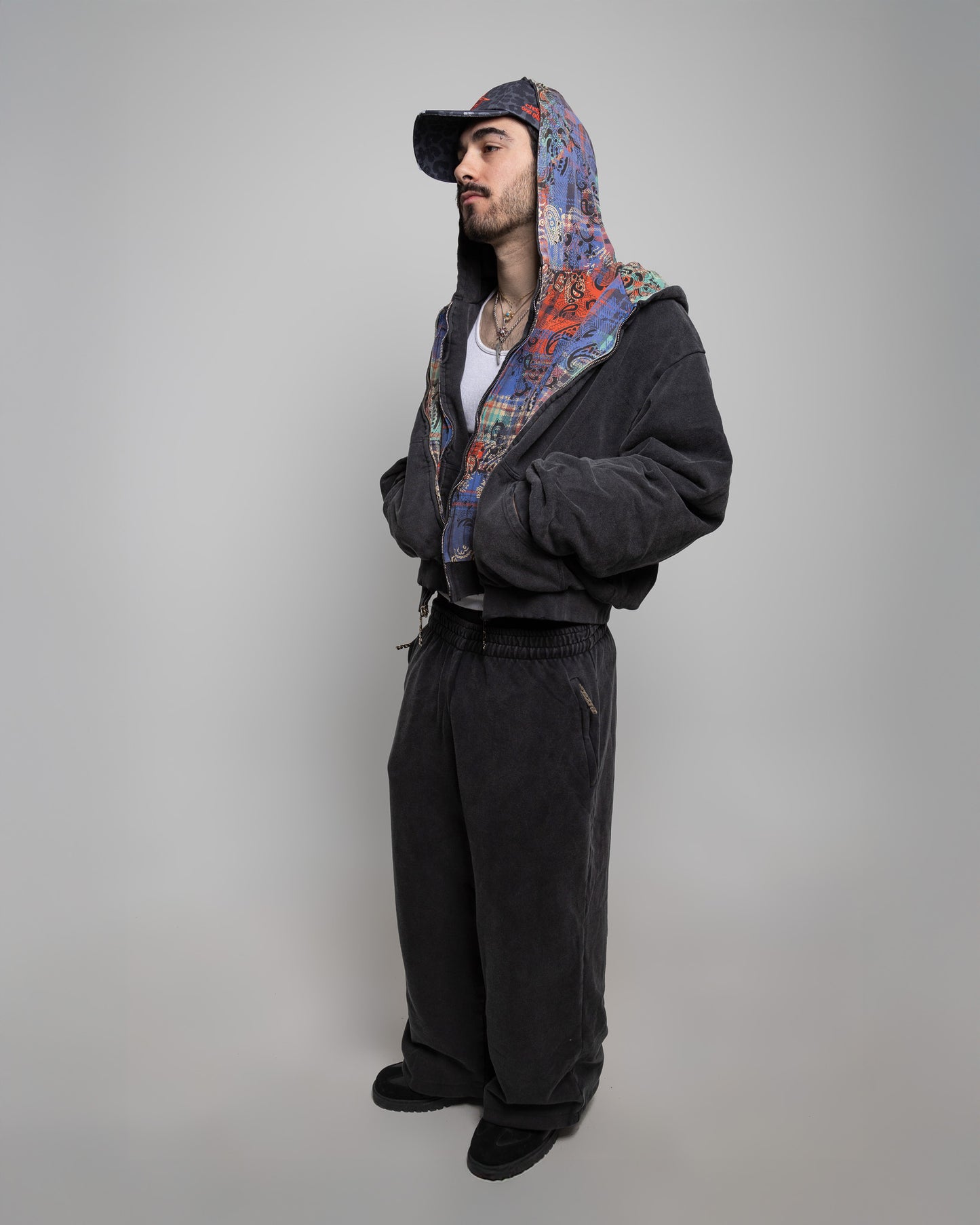 Unisex Reversible Baggy Sweatpants