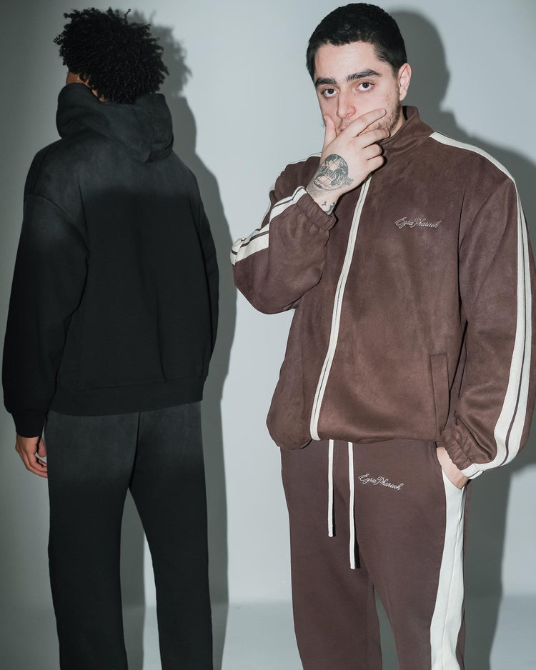 Suede Tracksuit