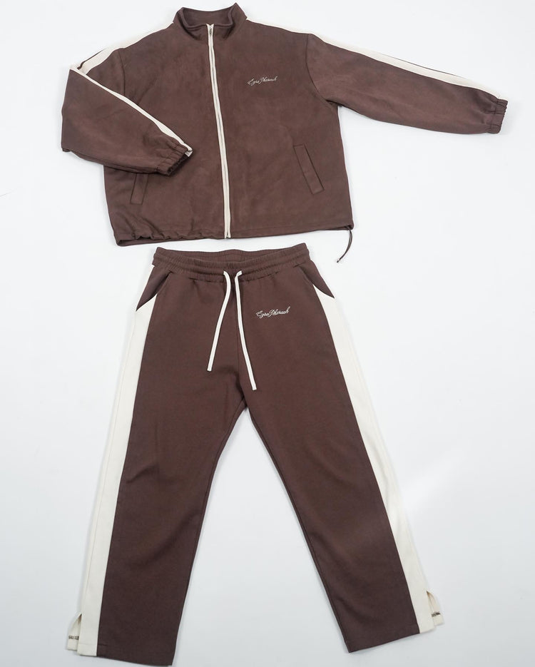 Suede Tracksuit