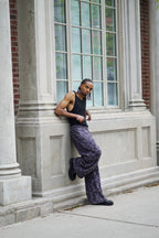 Suede Leopard Lounge Pants