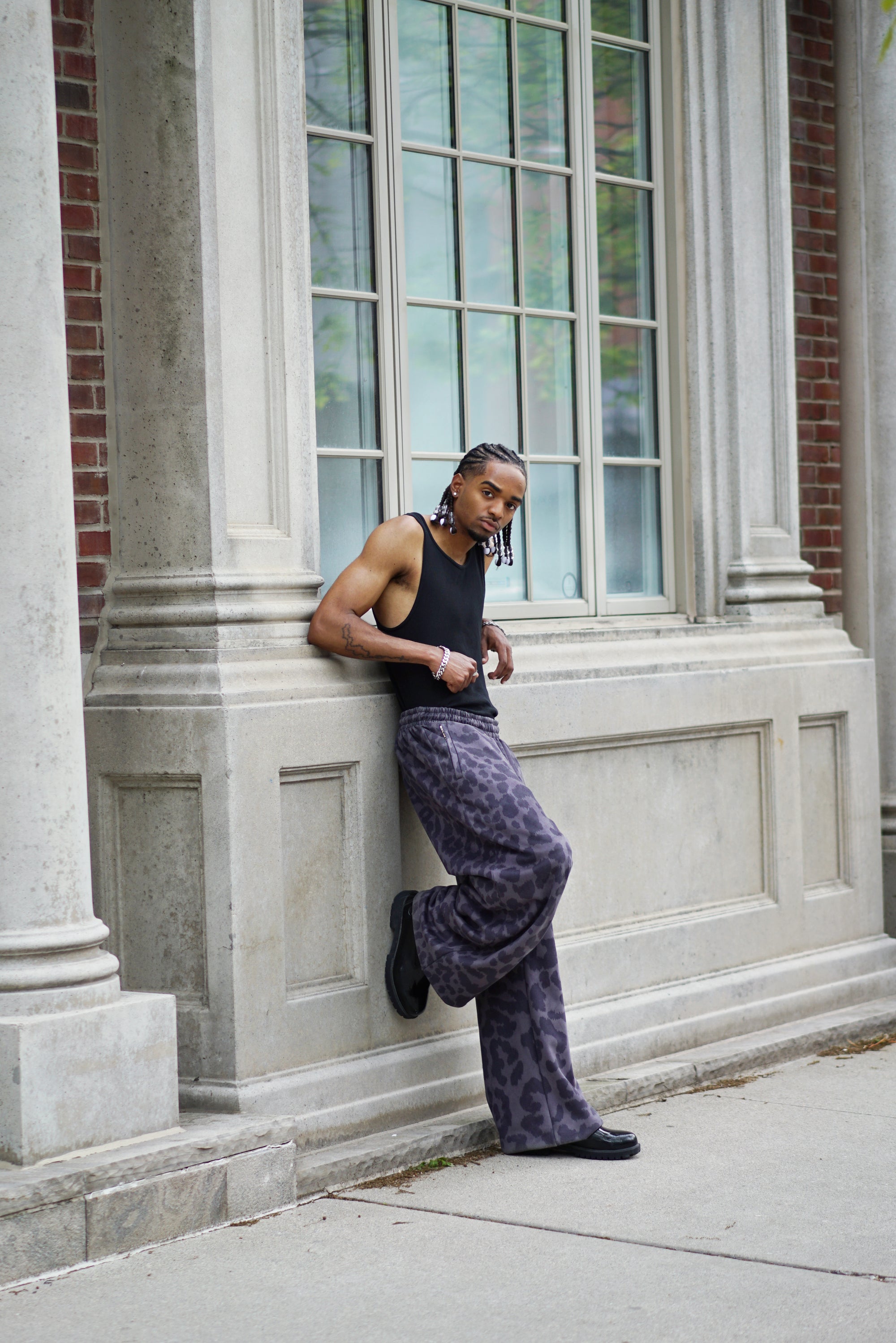 Suede Leopard Lounge Pants