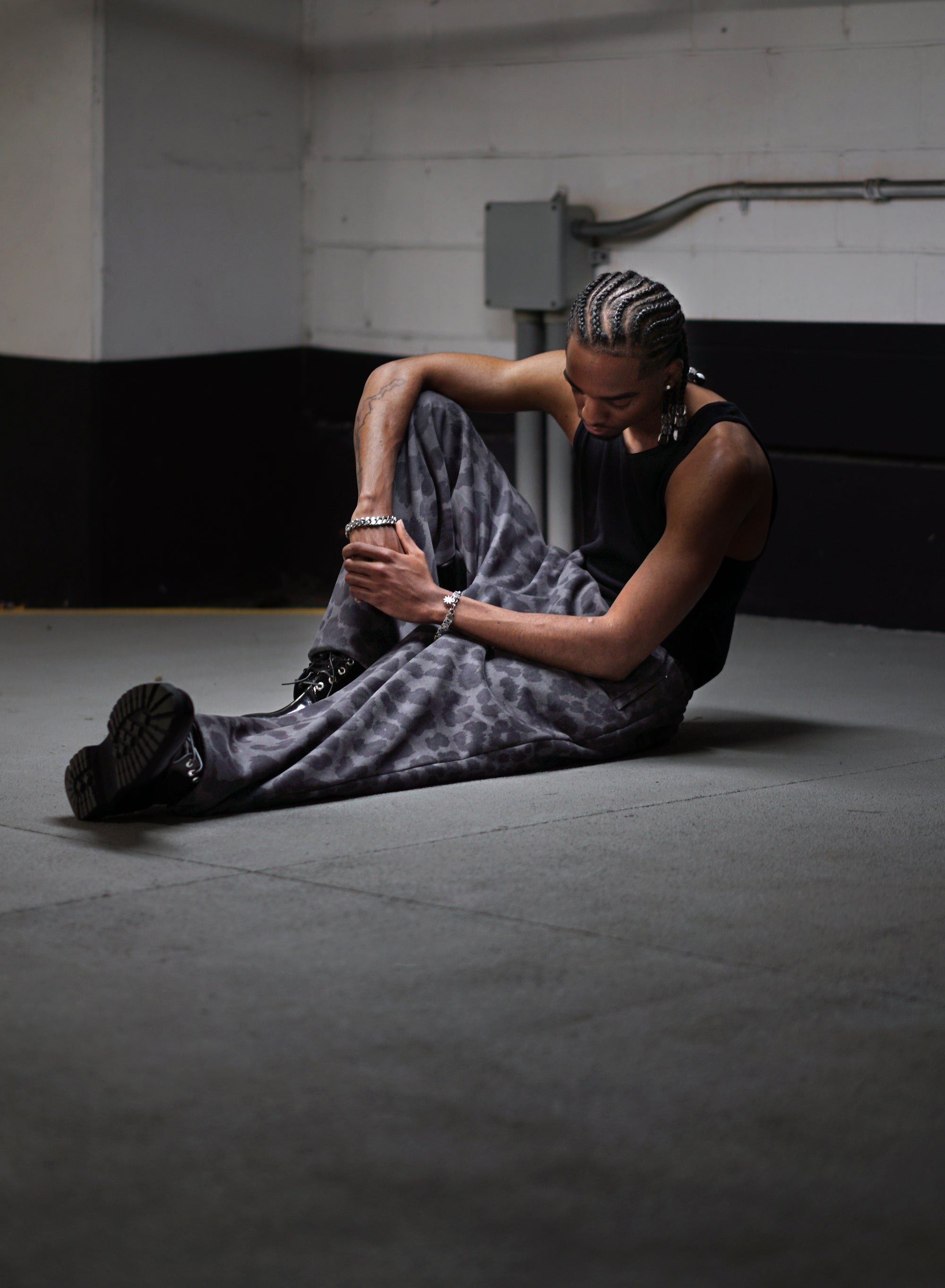 Suede Leopard Lounge Pants