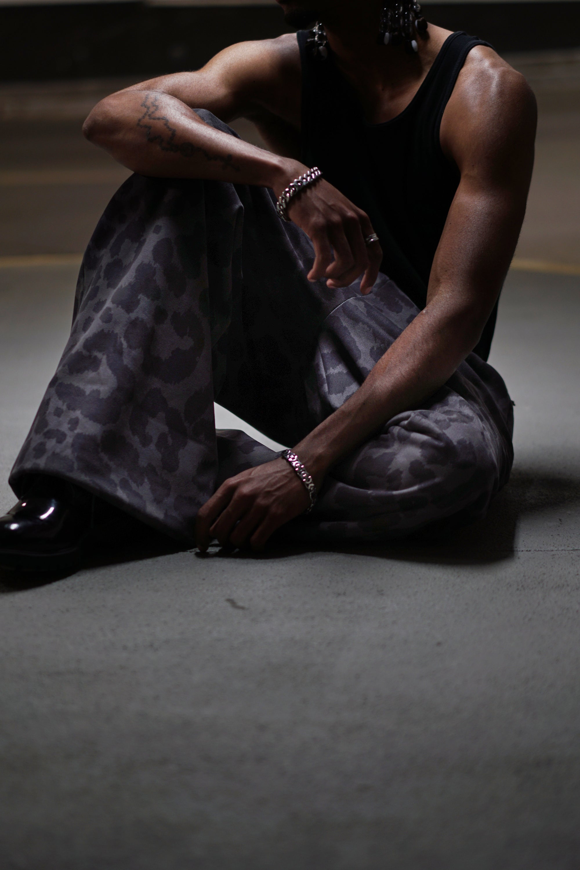 Suede Leopard Lounge Pants