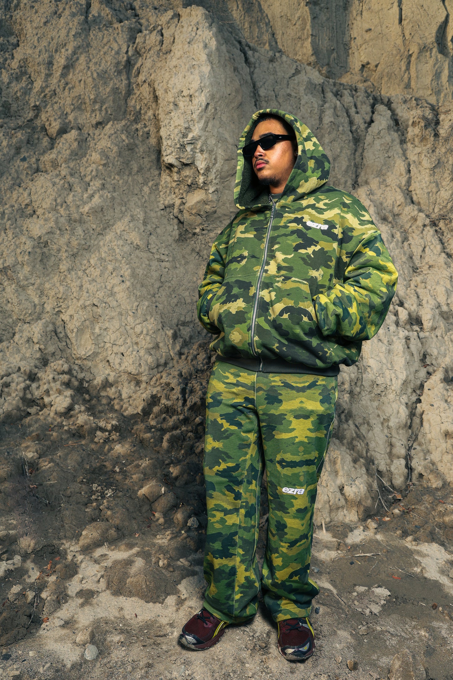 Camouflage Sherpa Hoodie