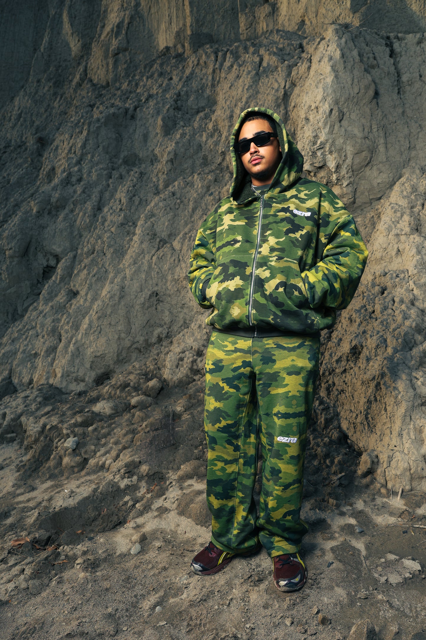 Camouflage Sherpa Hoodie