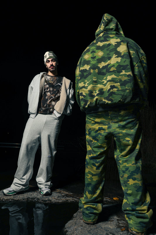 Camouflage Double Layer Sweatpants