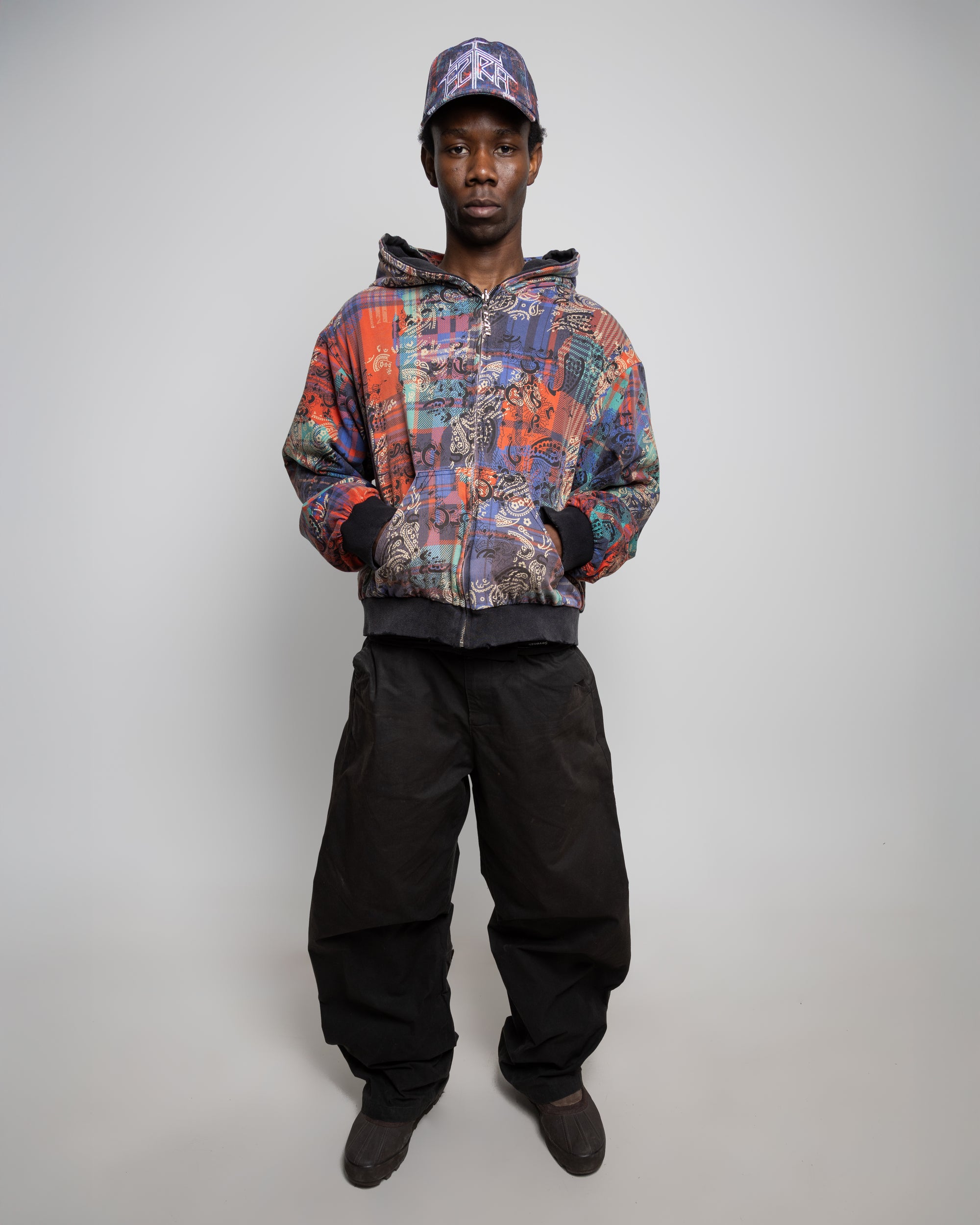 Unisex Reversible Zip-Up Hoodie