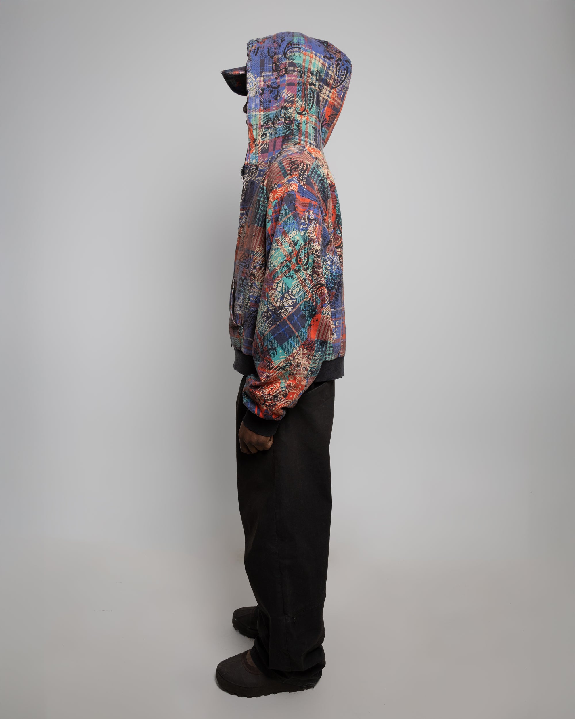 Unisex Reversible Zip-Up Hoodie