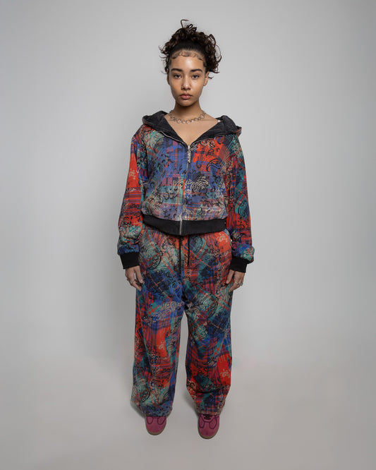 Unisex Reversible Baggy Sweatpants
