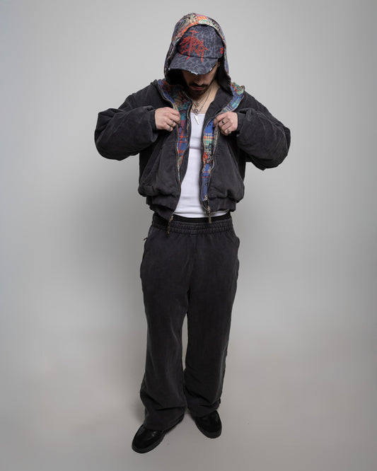 Unisex Reversible Baggy Sweatpants